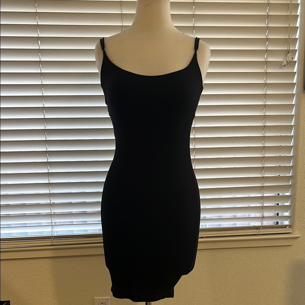 Naked Wardrobe Black Mini Dress